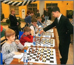 Юрга, ЮГС: Cеанс одновременной игры