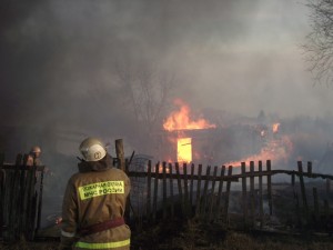 Юрга, ЮГС: Загорания сухой травы