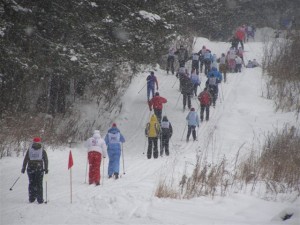 Юрга, ЮГС:«Лыжня России 2012»