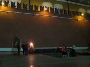 Юрга. Ремонтные работы у стен Кремля