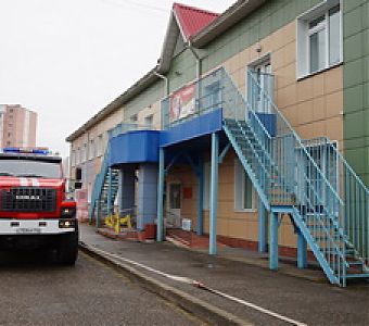 ПТУ в детском саду: условный пожар потушен, спасены люди