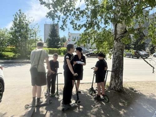 Итоги рейда по пресечению нарушений ПДД несовершеннолетними
