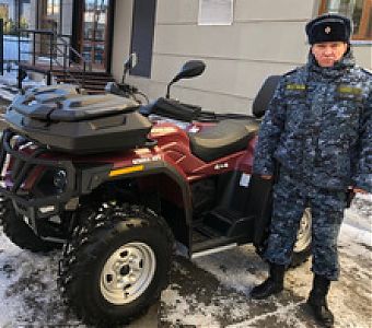 Судебные приставы помогли бойцу в приобретении необходимого транспорта