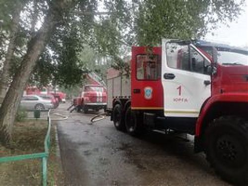 Нарушение правил пожарной безопасности приводит к пожару