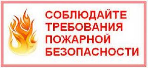 Правила пожарной безопасности - правила жизни
