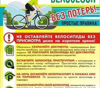 Как провести велосезон без потерь?