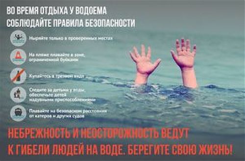 Безопасный отдых у воды, важные правила
