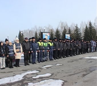 О проведении общегородского гарнизонного развода нарядов полиции