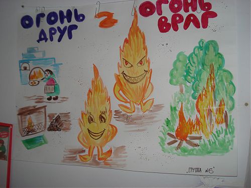 Огонь - друг, огонь - враг!