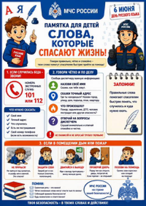 Безопасное лето: не играй с огнем!