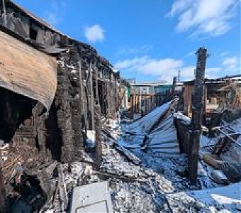 Огнеборцы спешат на помощь: о пожарах в Юрге и районе