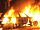 В результате пожара в Юрге сгорели два автомобиля