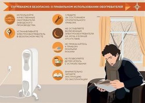 Согреваемся безопасно: обогреватели, меры безопаосности