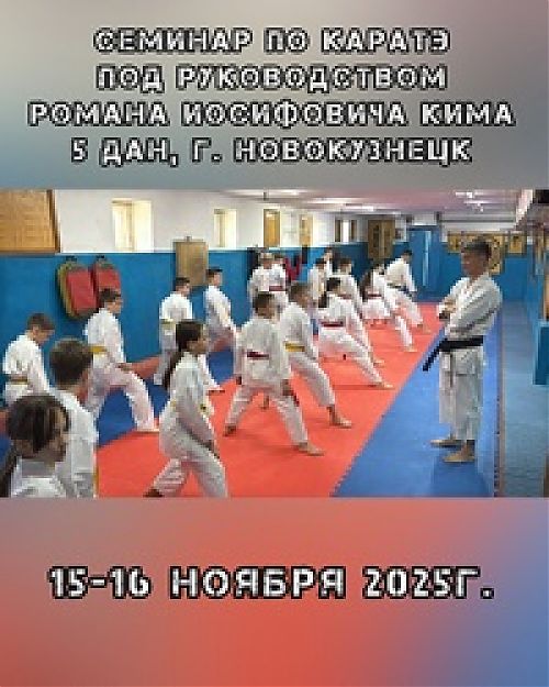 Семинар по карате: обучение, практика, результат