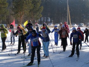 Юрга, ЮГС: Соревнования по лыжным гонкам